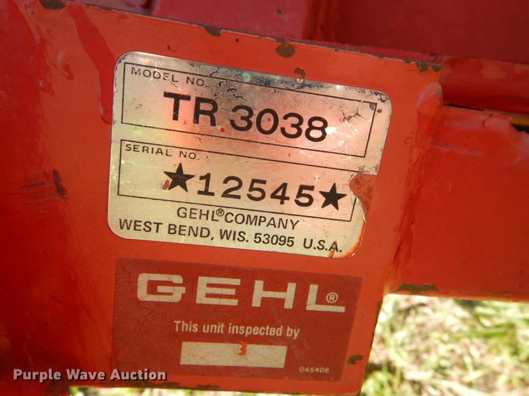 image for item DE1739 Gehl TR3038 silage head