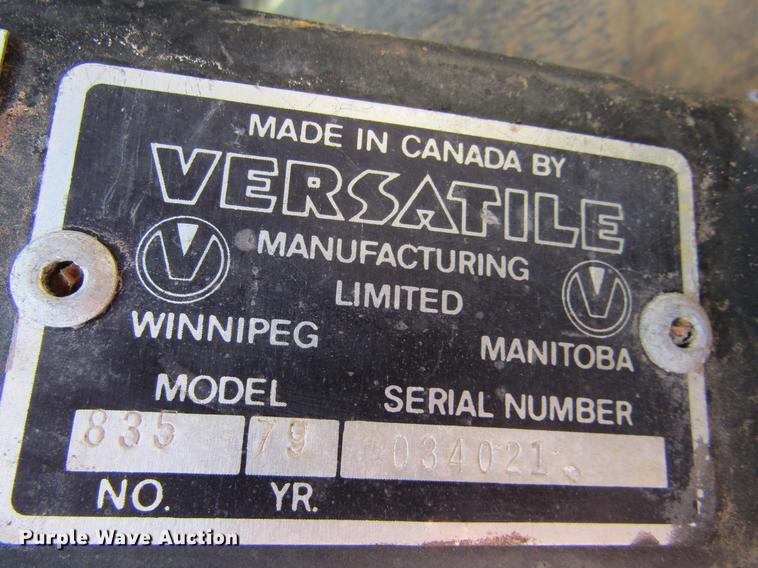 image for item DE6815 1979 Versatile 835 4WD tractor