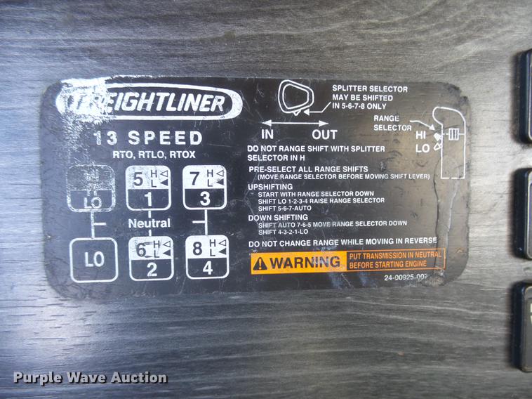 image for item DX9077 2007 Freightliner Columbia Heritage Edition silage truck