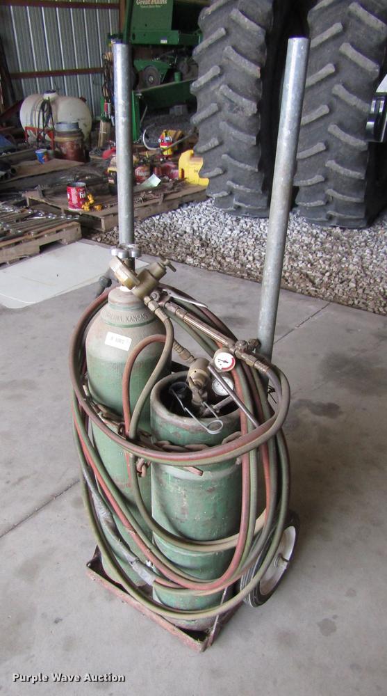 image for item EI9333 Oxygen and acetylene torch set