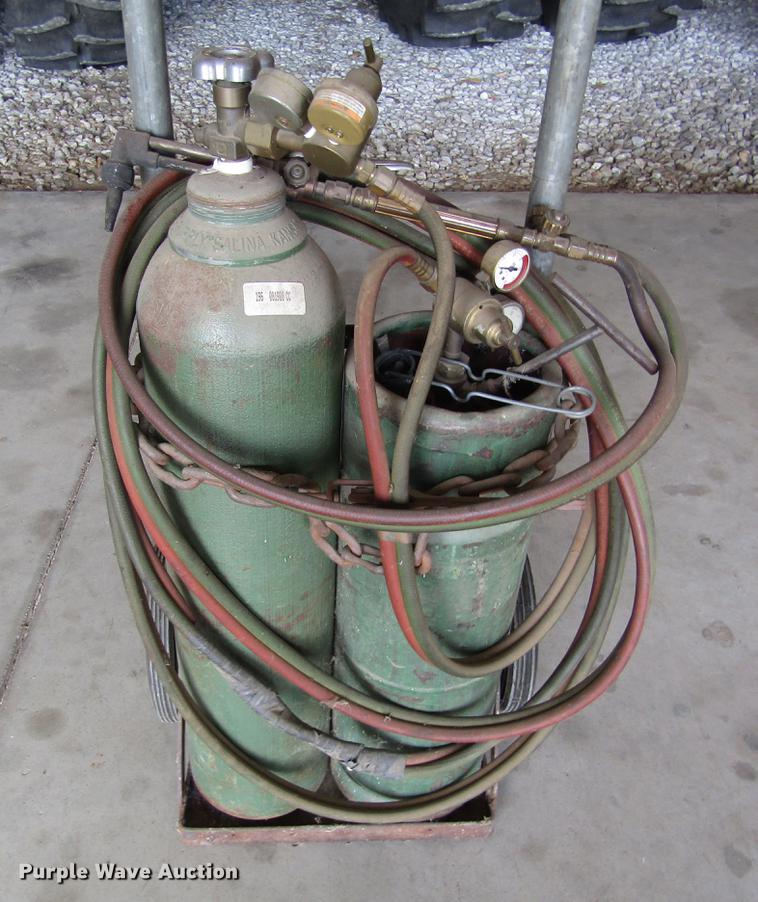 image for item EI9333 Oxygen and acetylene torch set
