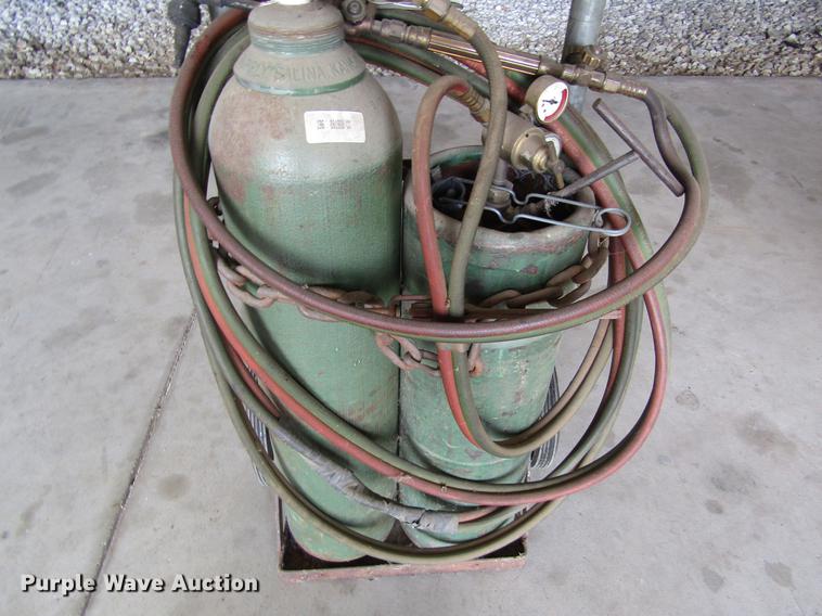 image for item EI9333 Oxygen and acetylene torch set