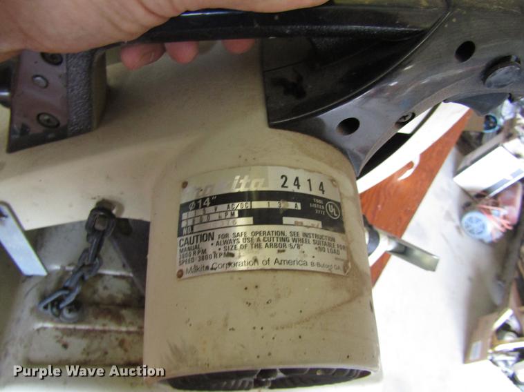 image for item EI9334 Makita metal chop saw