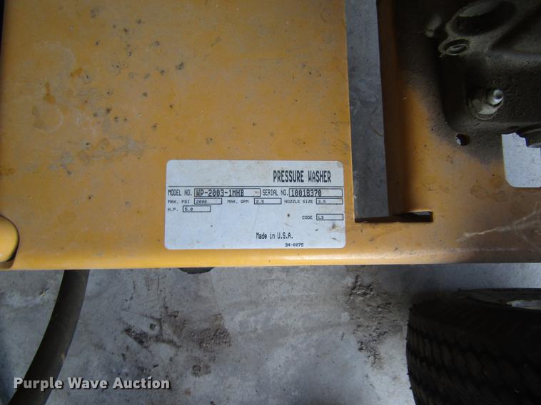 image for item EI9360 Work Pro WP2003-1MHP pressure washer