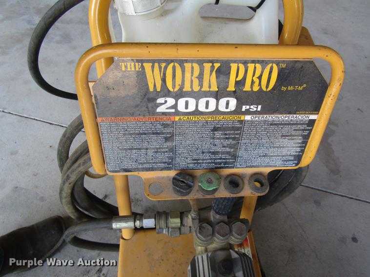 image for item EI9360 Work Pro WP2003-1MHP pressure washer