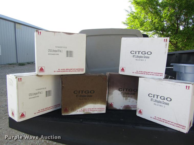 image for item EI9361 (6) cartons of Citgo RT Lithoplex grease