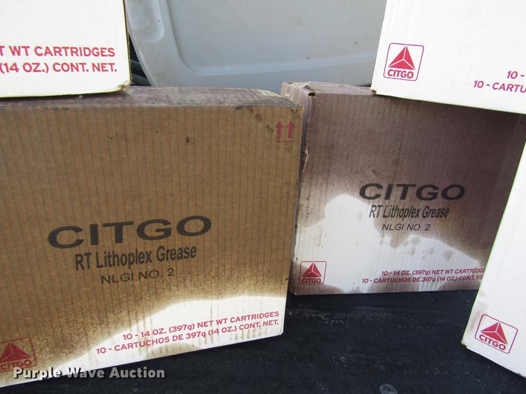 image for item EI9361 (6) cartons of Citgo RT Lithoplex grease