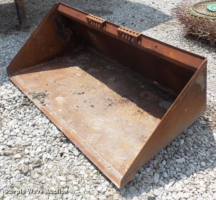 image for item EJ9443 73"W skid steer bucket