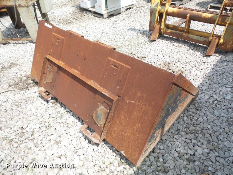 image for item EJ9443 73"W skid steer bucket