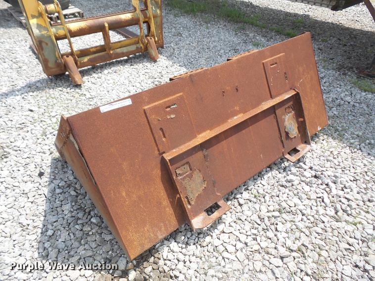 image for item EJ9443 73"W skid steer bucket