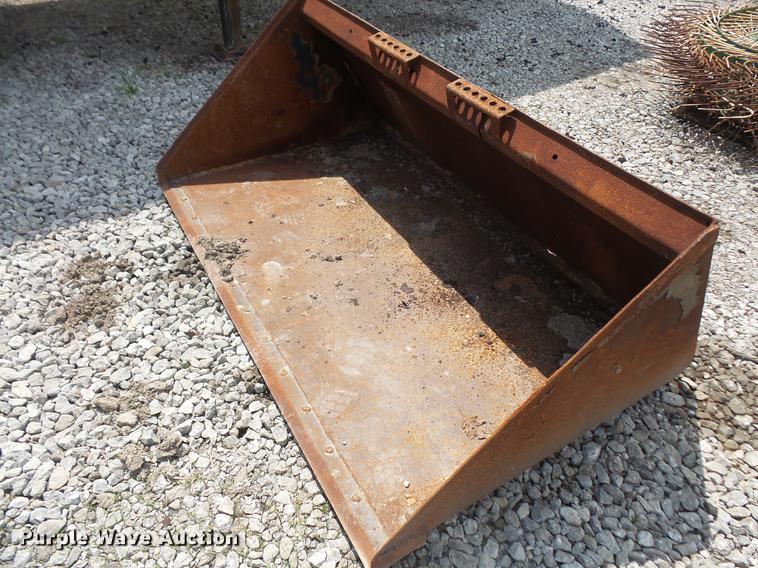 image for item EJ9443 73"W skid steer bucket