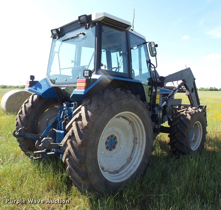 image for item EN9570 1993 Ford 7740 MFWD tractor