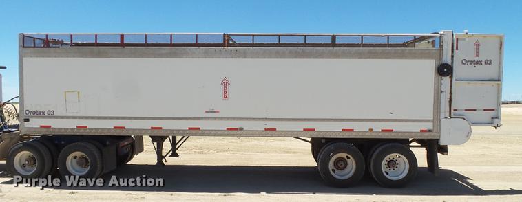 image for item EN9579 2006 Aeroswint live bottom silage trailer