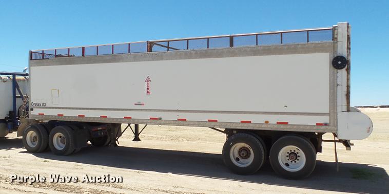 image for item EN9579 2006 Aeroswint live bottom silage trailer