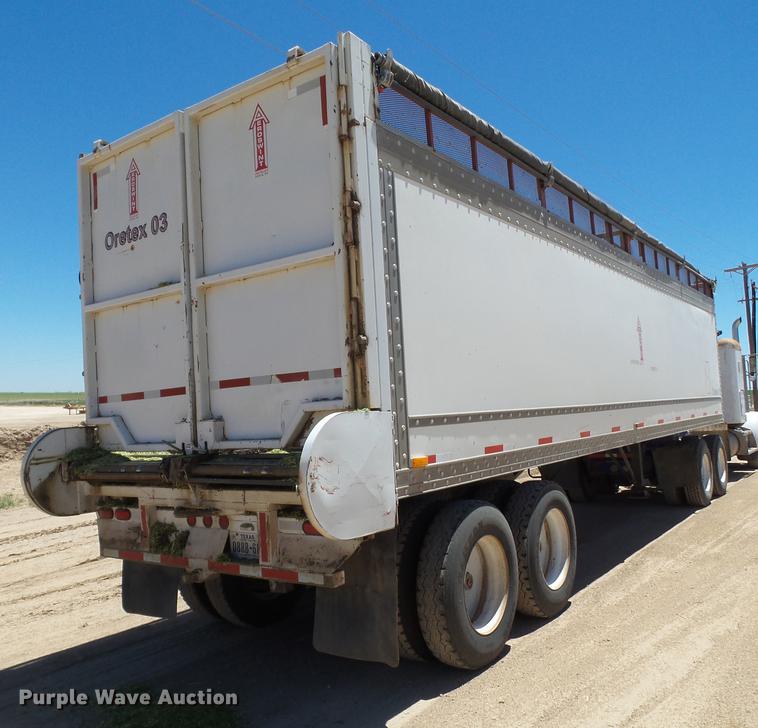 image for item EN9579 2006 Aeroswint live bottom silage trailer