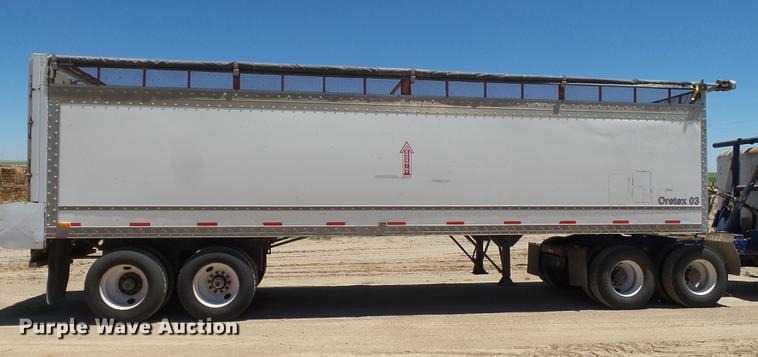 image for item EN9579 2006 Aeroswint live bottom silage trailer