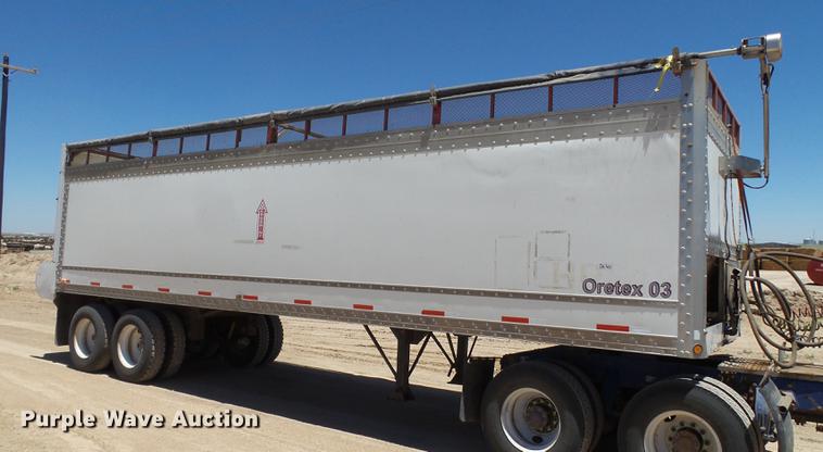 image for item EN9579 2006 Aeroswint live bottom silage trailer