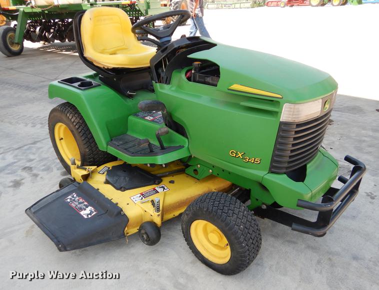 image for item EQ9553 John Deere GX345 lawn mower