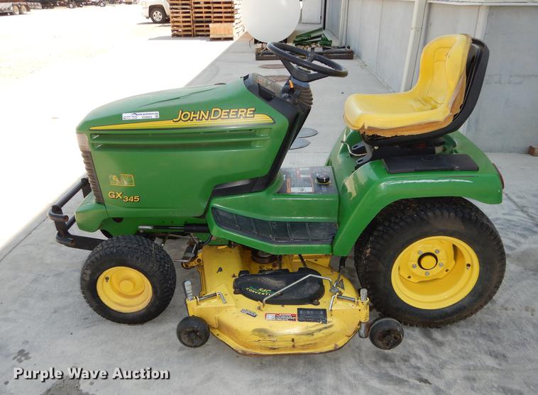 image for item EQ9553 John Deere GX345 lawn mower