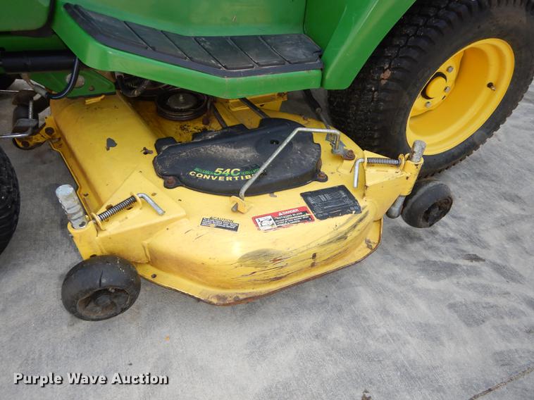 image for item EQ9553 John Deere GX345 lawn mower