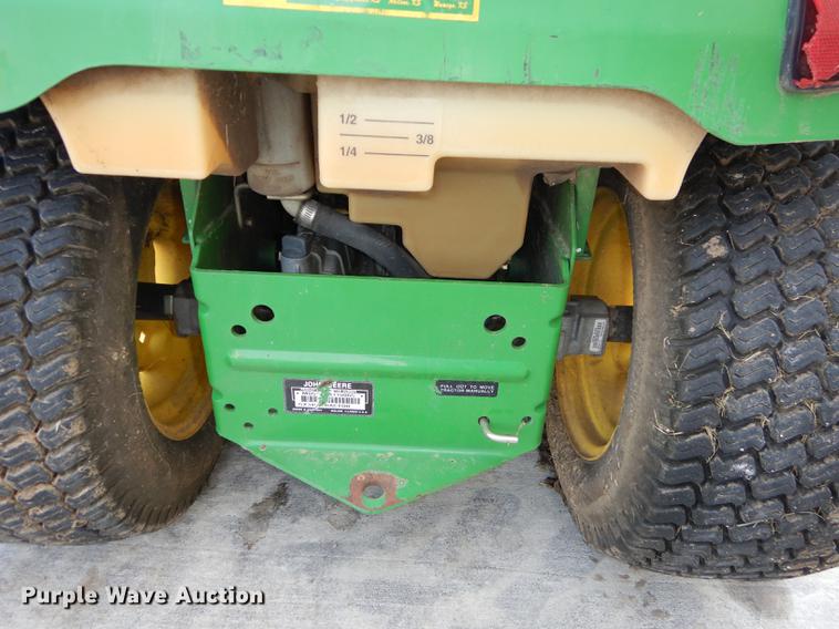 image for item EQ9553 John Deere GX345 lawn mower
