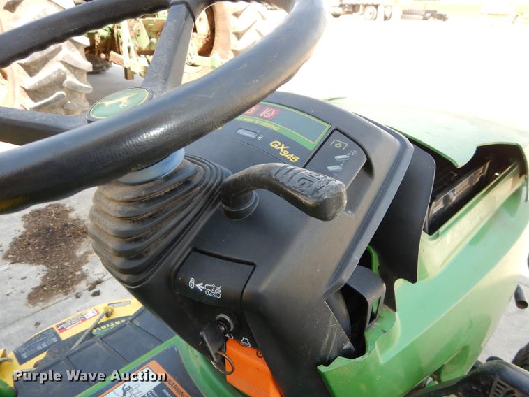 image for item EQ9553 John Deere GX345 lawn mower