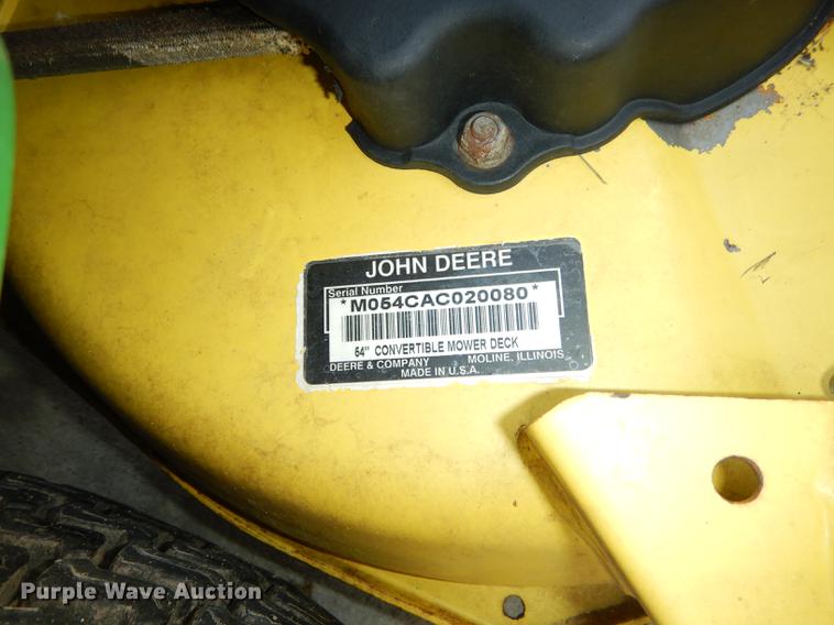 image for item EQ9553 John Deere GX345 lawn mower