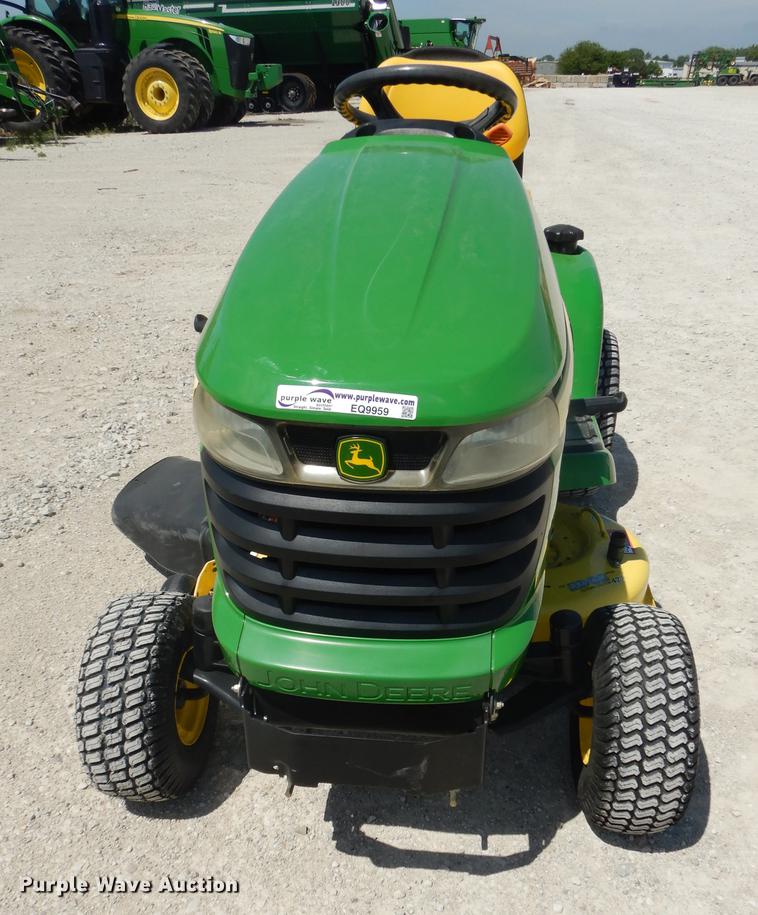 image for item EQ9959 John Deere X304 lawn mower