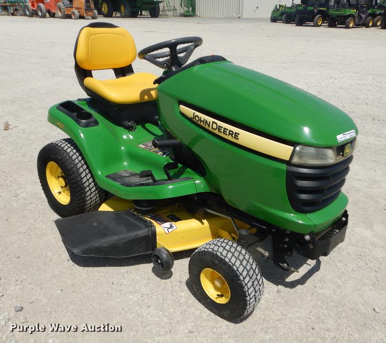 image for item EQ9959 John Deere X304 lawn mower