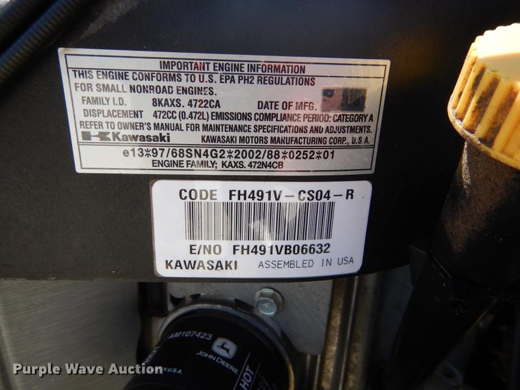 image for item EQ9959 John Deere X304 lawn mower