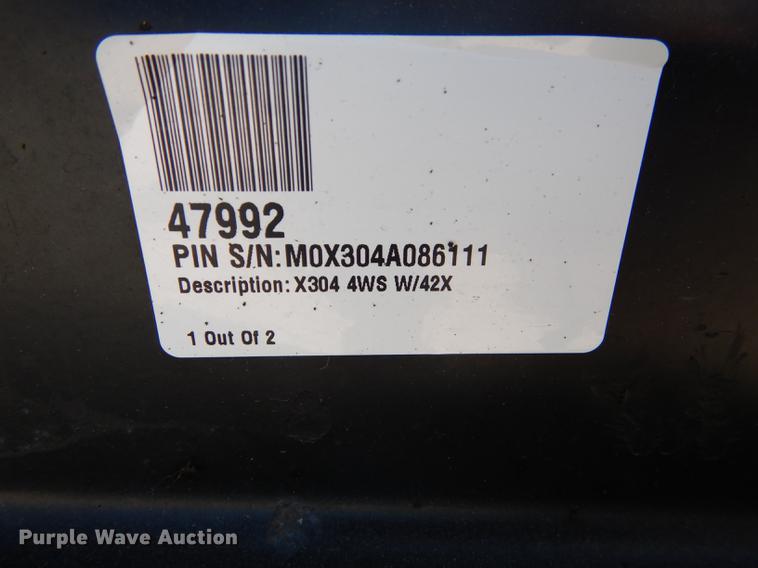 image for item EQ9959 John Deere X304 lawn mower