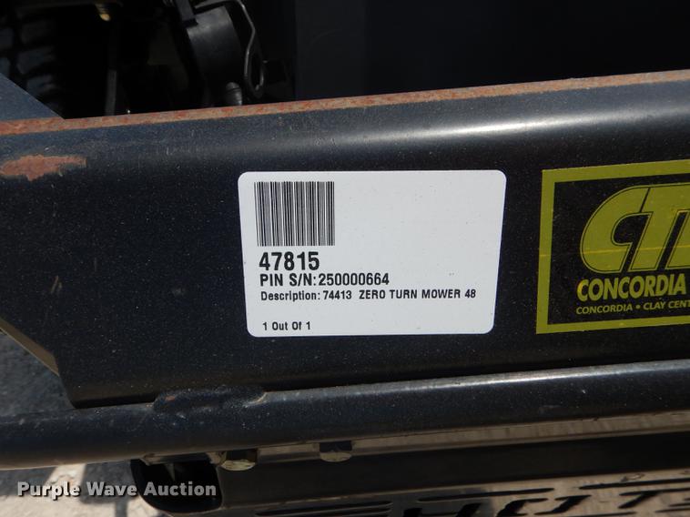 image for item EQ9961 Toro Z Master ZTR lawn mower