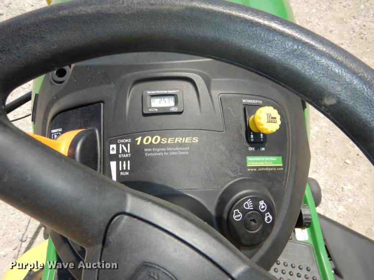 image for item EQ9962 John Deere D140 lawn mower
