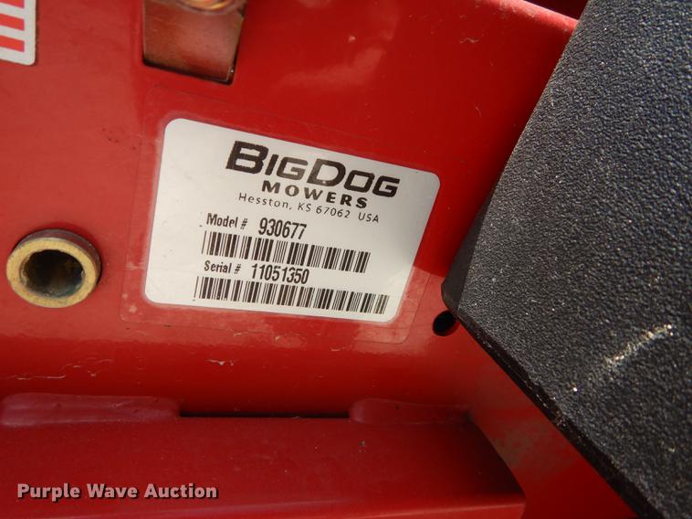 image for item EQ9964 Big Dog C146 ZTR lawn mower