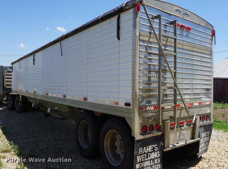 image for item DB6007 1998 Timpte double hopper bottom grain trailer