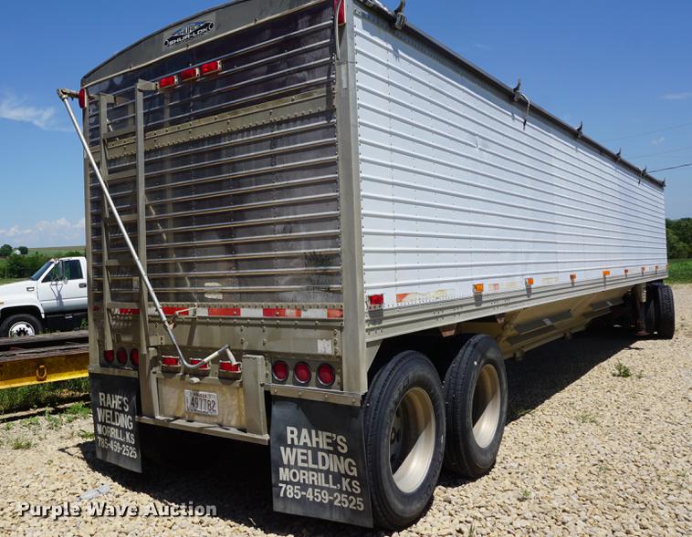 image for item DB6007 1998 Timpte double hopper bottom grain trailer