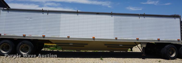 image for item DB6007 1998 Timpte double hopper bottom grain trailer