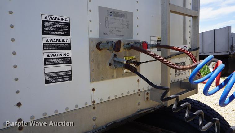 image for item DB6007 1998 Timpte double hopper bottom grain trailer