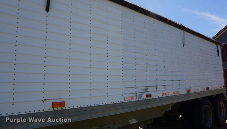 image for item DB6007 1998 Timpte double hopper bottom grain trailer