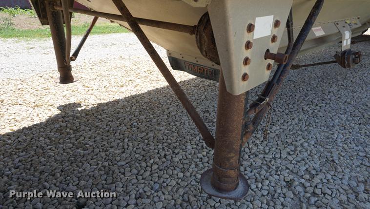 image for item DB6007 1998 Timpte double hopper bottom grain trailer
