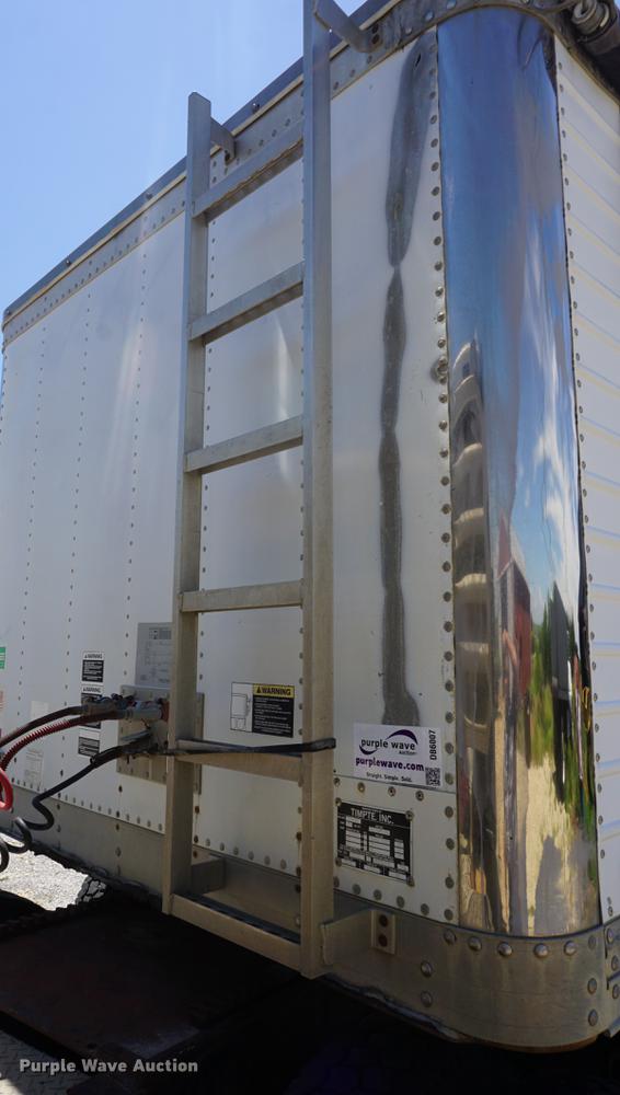 image for item DB6007 1998 Timpte double hopper bottom grain trailer