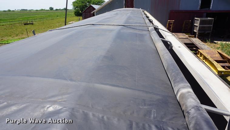 image for item DB6007 1998 Timpte double hopper bottom grain trailer