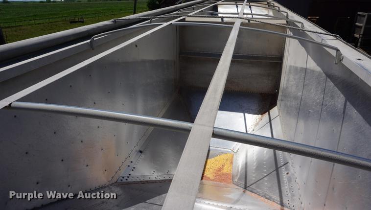 image for item DB6007 1998 Timpte double hopper bottom grain trailer