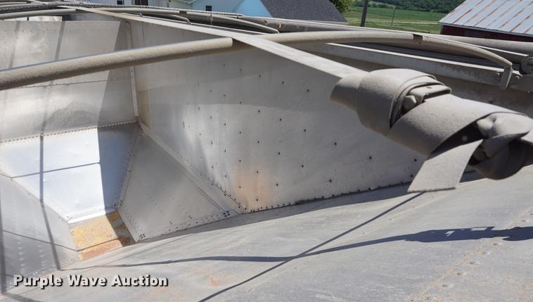 image for item DB6007 1998 Timpte double hopper bottom grain trailer