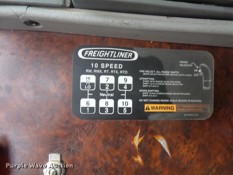 image for item DC1212 2003 Freightliner Century Class ST120 semi truck