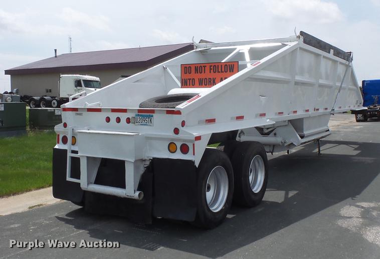 image for item DC1214 1998 Corn Belt S-4202-W bottom dump trailer