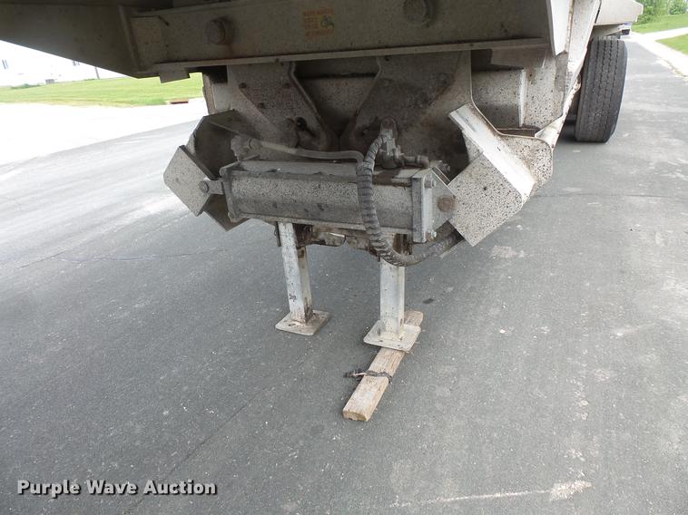 image for item DC1215 2001 Travis AL-30 bottom dump trailer