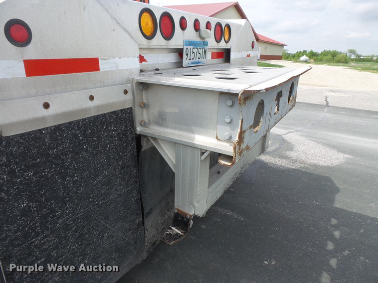image for item DC1215 2001 Travis AL-30 bottom dump trailer