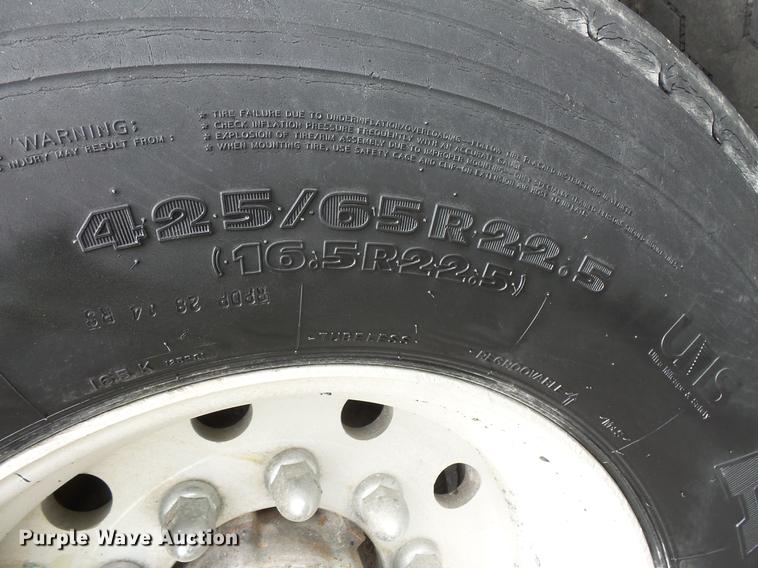 image for item DC1215 2001 Travis AL-30 bottom dump trailer