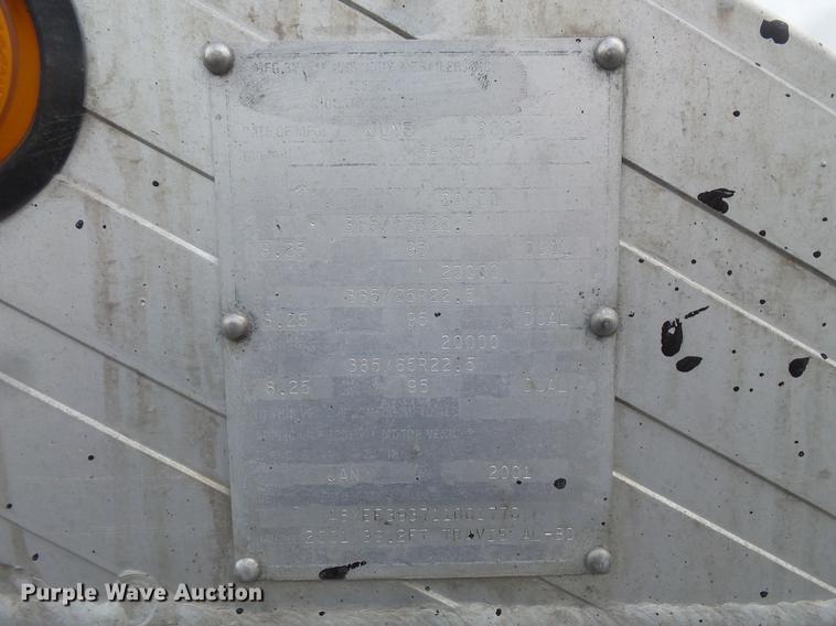 image for item DC1215 2001 Travis AL-30 bottom dump trailer